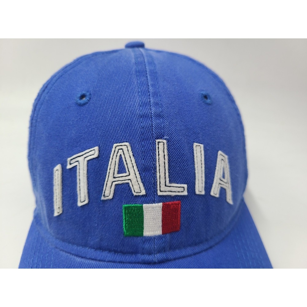 Italia Anoma Adjustable Hat Cap Cotton Italy Casual Baseball Dad Men Women Blue - Picture 4 of 13